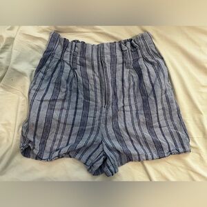 a new day Striped High Waist Shorts